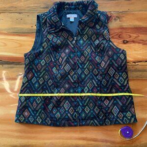 Christopher & Banks Tapestry Vest